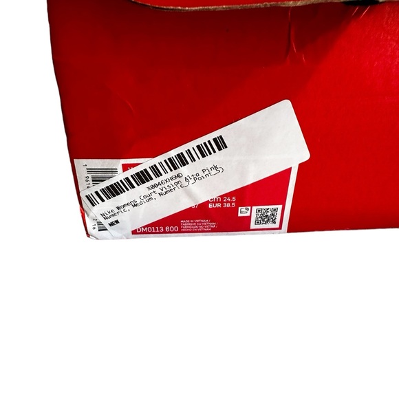 NIKE WOMANS COURT VISION ALTA PINK SZ 7M - Picture 8 of 16